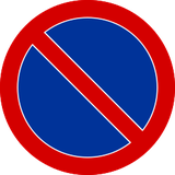 Estacionamento proibido.