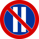 Estacionamento proibido em dias pares.