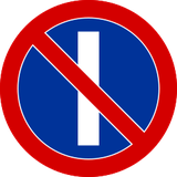 Estacionamento proibido em dias ímpares.