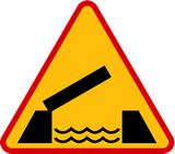 Aviso de ponte móvel.