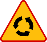 Aviso de rotunda.
