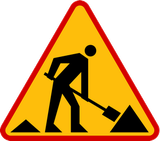 Aviso de obras.