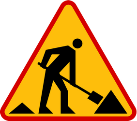 Aviso de obras.