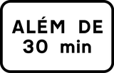 Durante el número de minutos indicado.