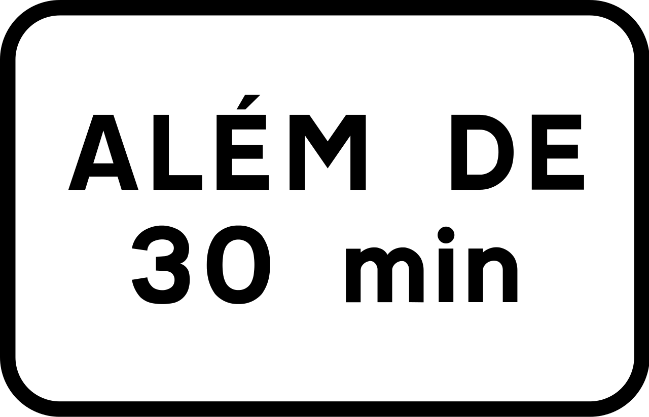 For the number of minutes shown.