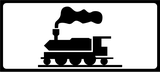 For trains.