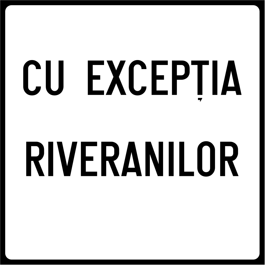 Residentes autorizados.