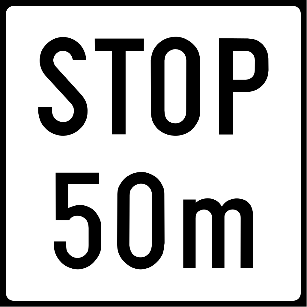 STOP a ... metros.