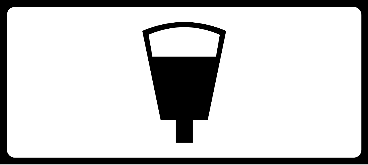 Estacionamiento de pago.
