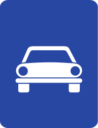 Inicio de autovía.