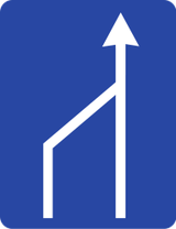 End of a lane.
