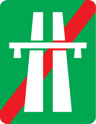 Fin de autopista.