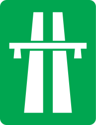 Inicio de autopista.