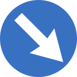 Pass obstacle on the right.