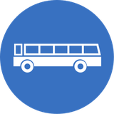 Mandatory lane for buses.