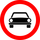 Cars prohibited.