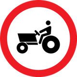 Tractors prohibited.