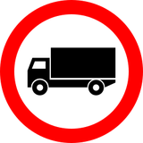 Trucks prohibited.