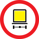 Vehicles carrying dangerous goods prohibited.