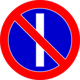 Parking prohibited on odd dates.