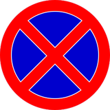 Parking and stopping prohibited.