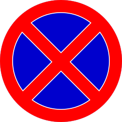 Prohibido parar y estacionar.