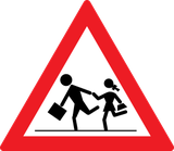 Warning for children.