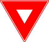 Give way.