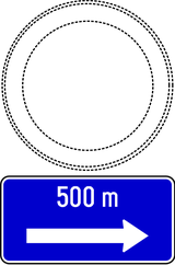 ... metres to the right.