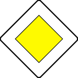 Start of a priority road.