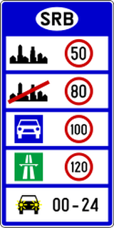 National speed limits.