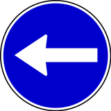 Mandatory left.