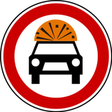 Flammable or explosive goods prohibited.