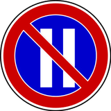 Parking prohibited on even dates.