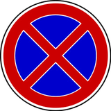 Parking and stopping prohibited.