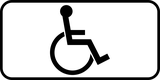 Für Menschen mit Behinderung.