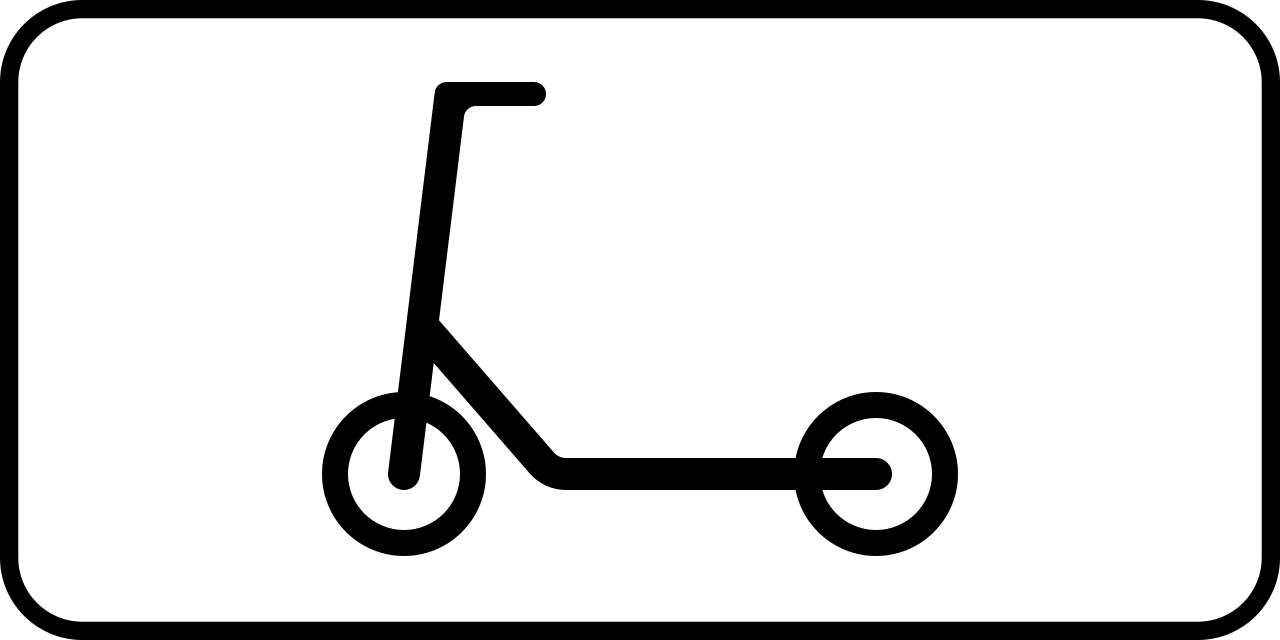Für persönliche Fortbewegungsmittel.
