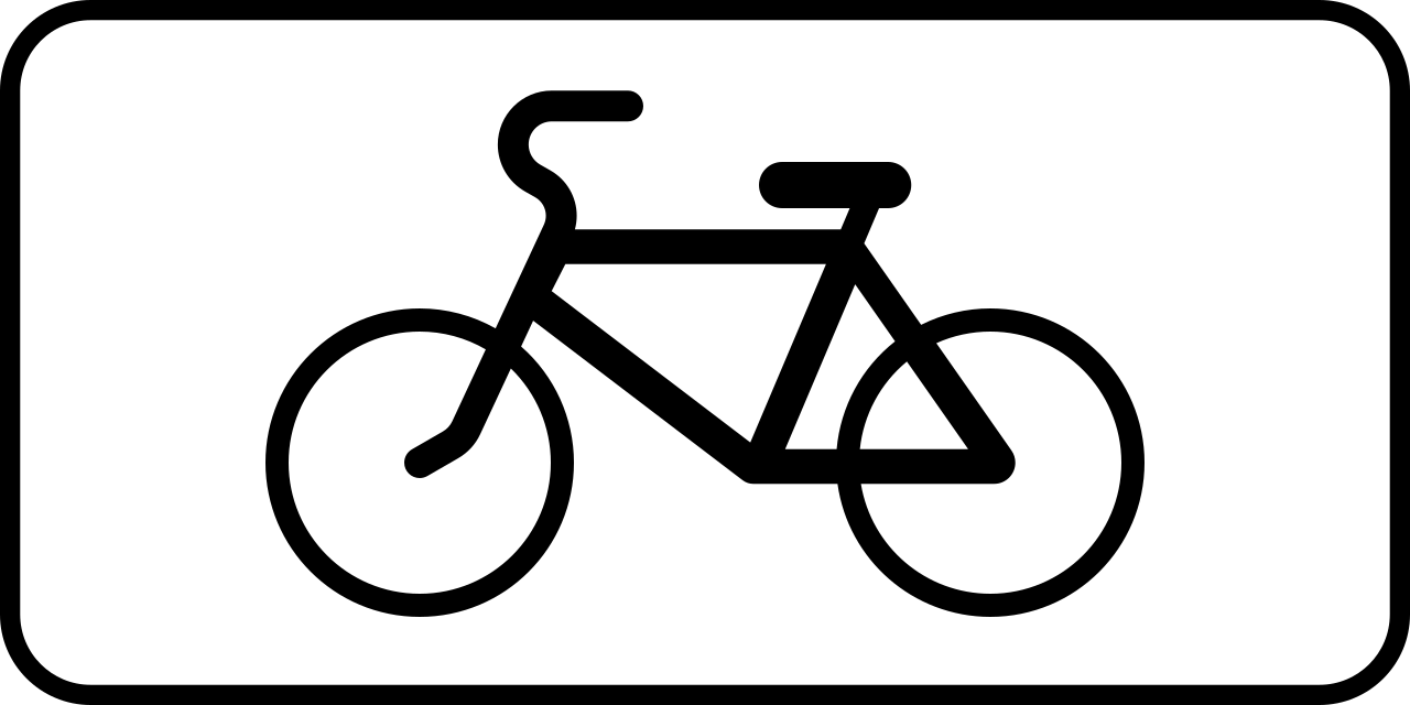 Für Radfahrer.