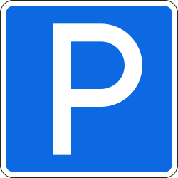 Parken erlaubt.