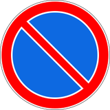 Parken verboten.