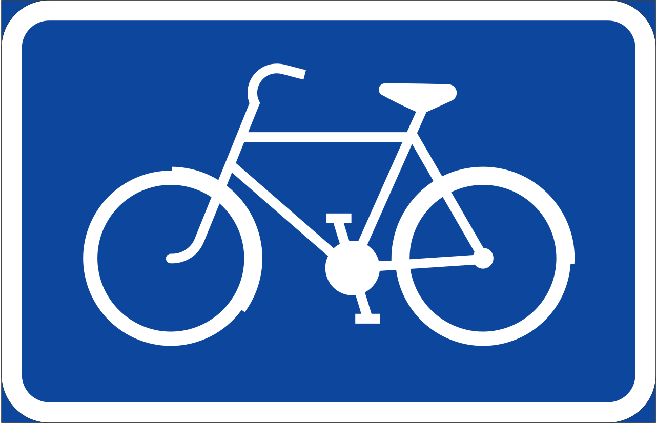 Für Radfahrer.