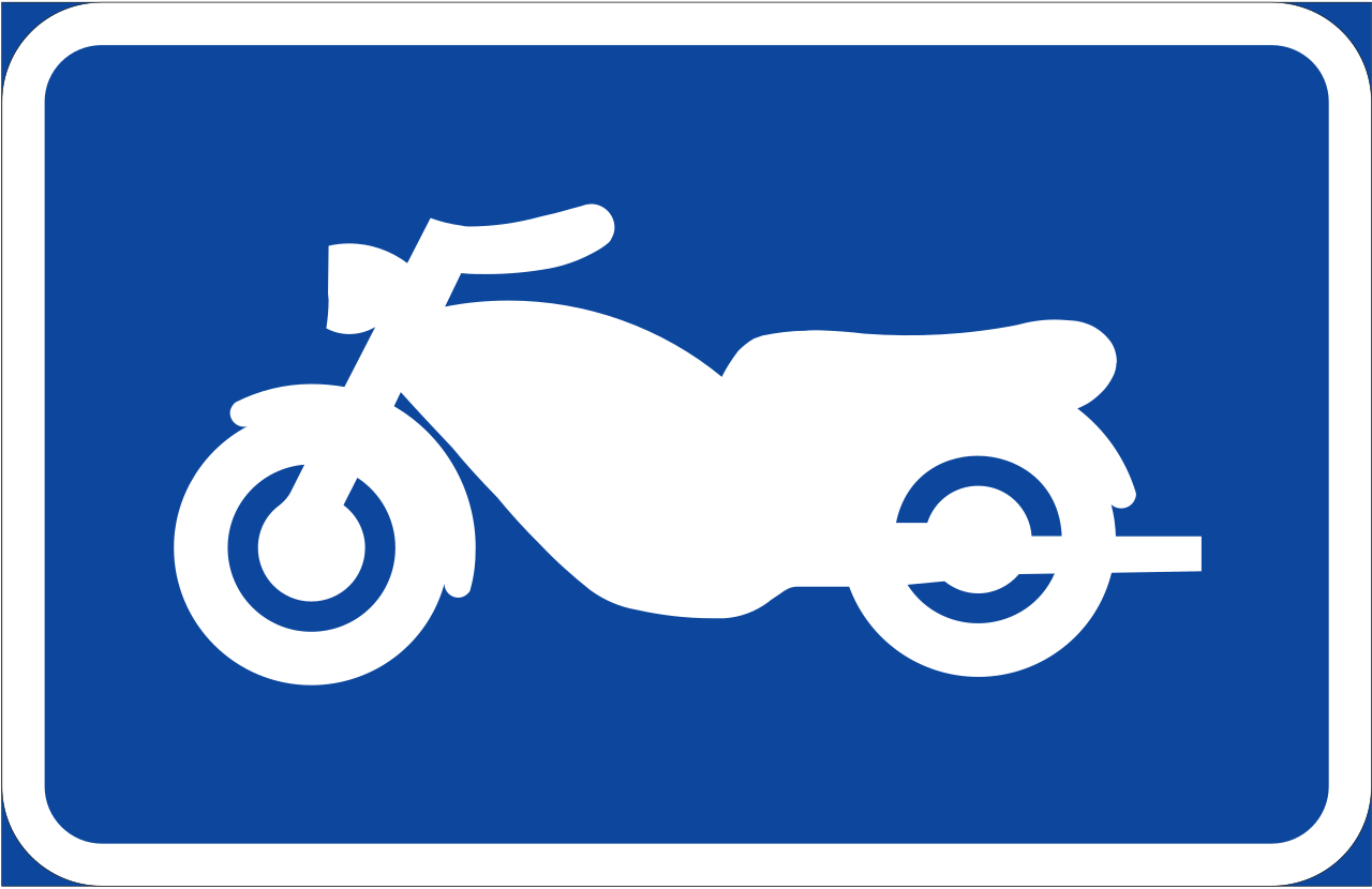 Für Motorräder.