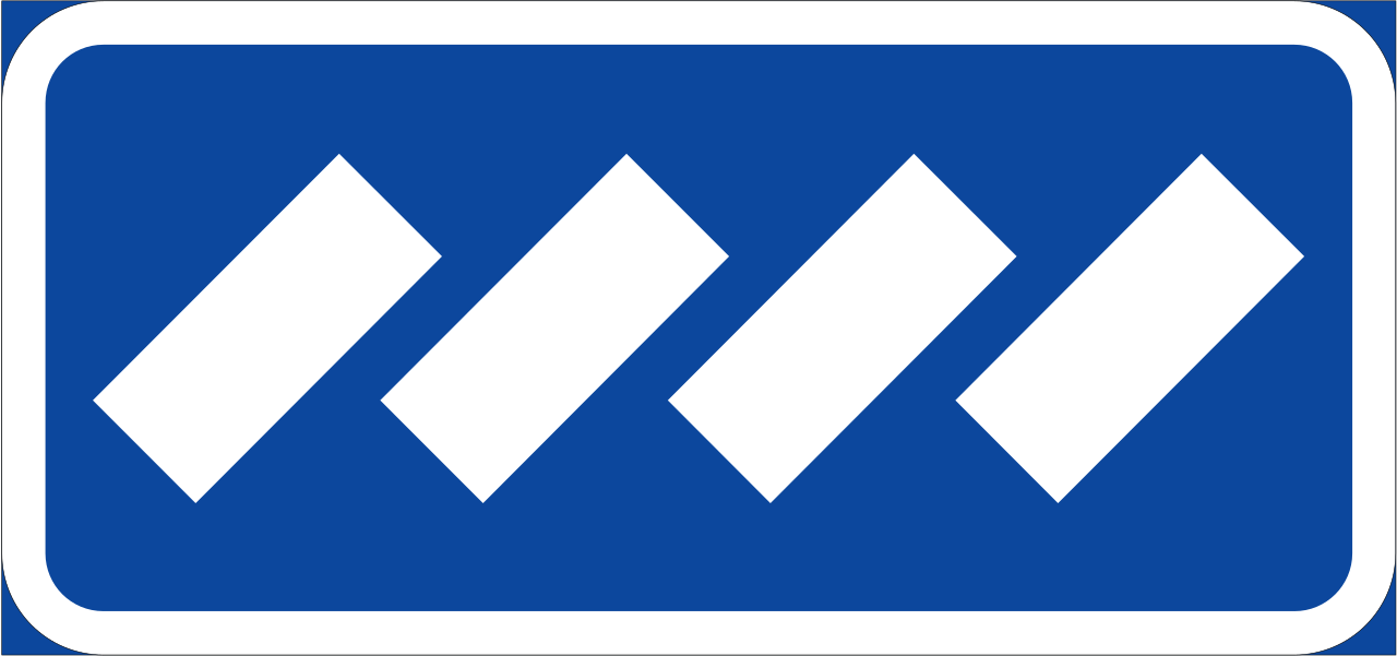 Schrägparken nach rechts.