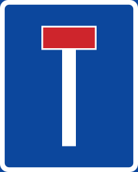 Sackgasse.