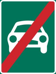 What does this traffic sign mean?