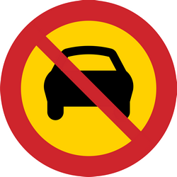 Pkw verboten.