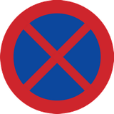 Halten und Parken verboten.