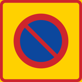 Beginn einer Parkverbotszone.