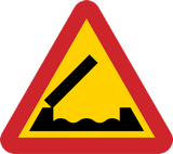 Warnung vor einer beweglichen Brücke.