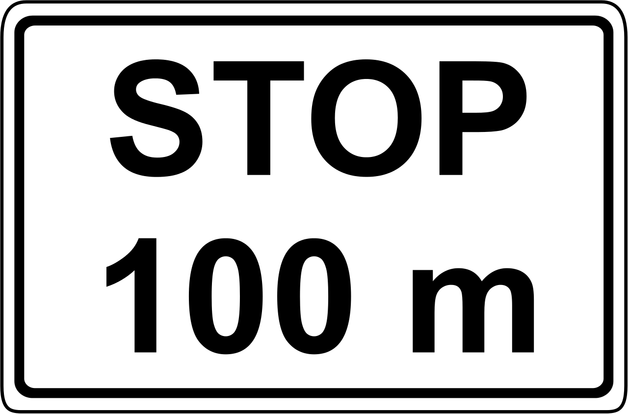 ... metre ileride dur.